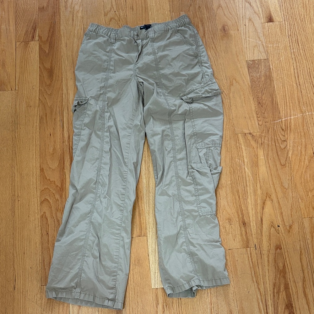 Women’s Casual Cargo Pants - Tan